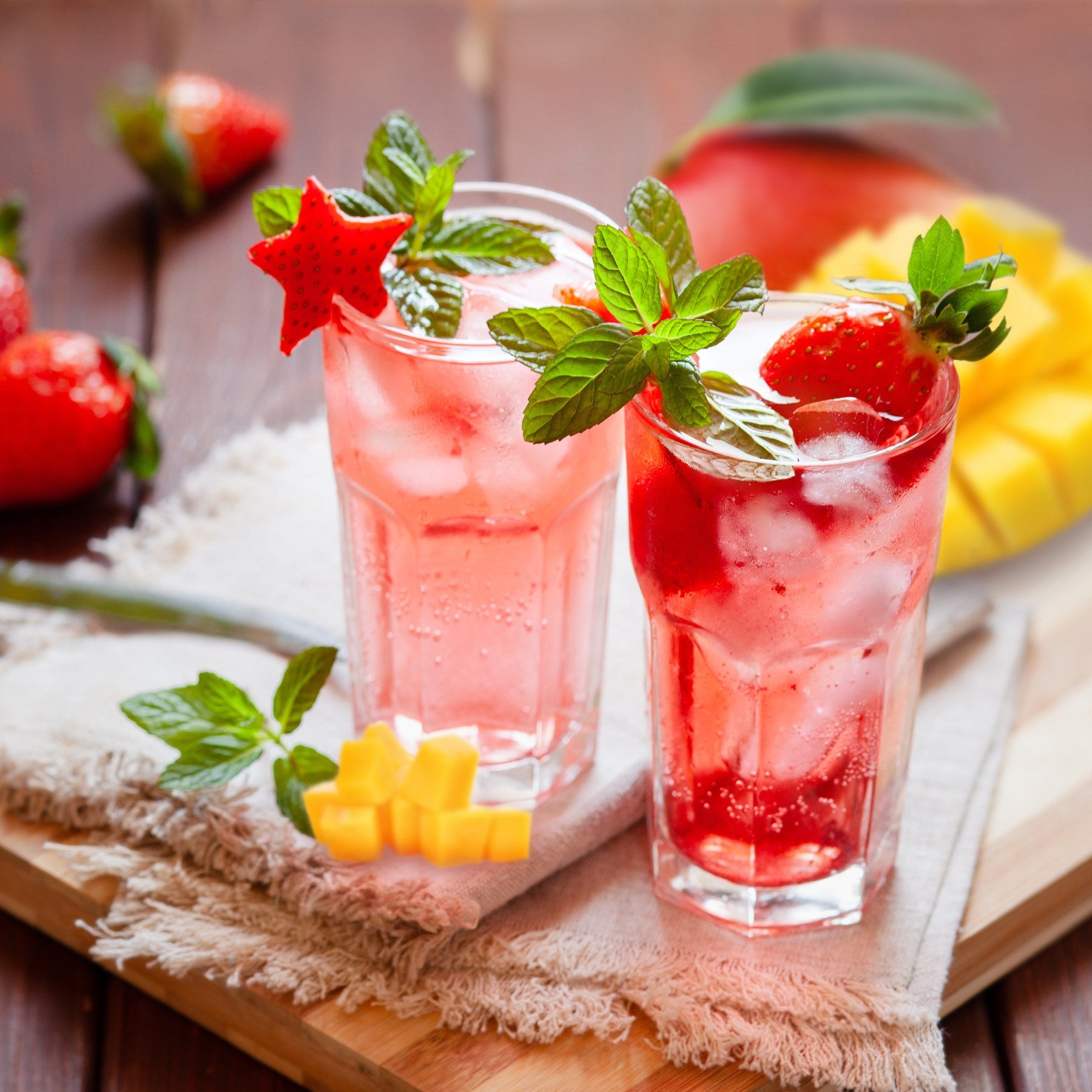 Strawberry Mango Cooler