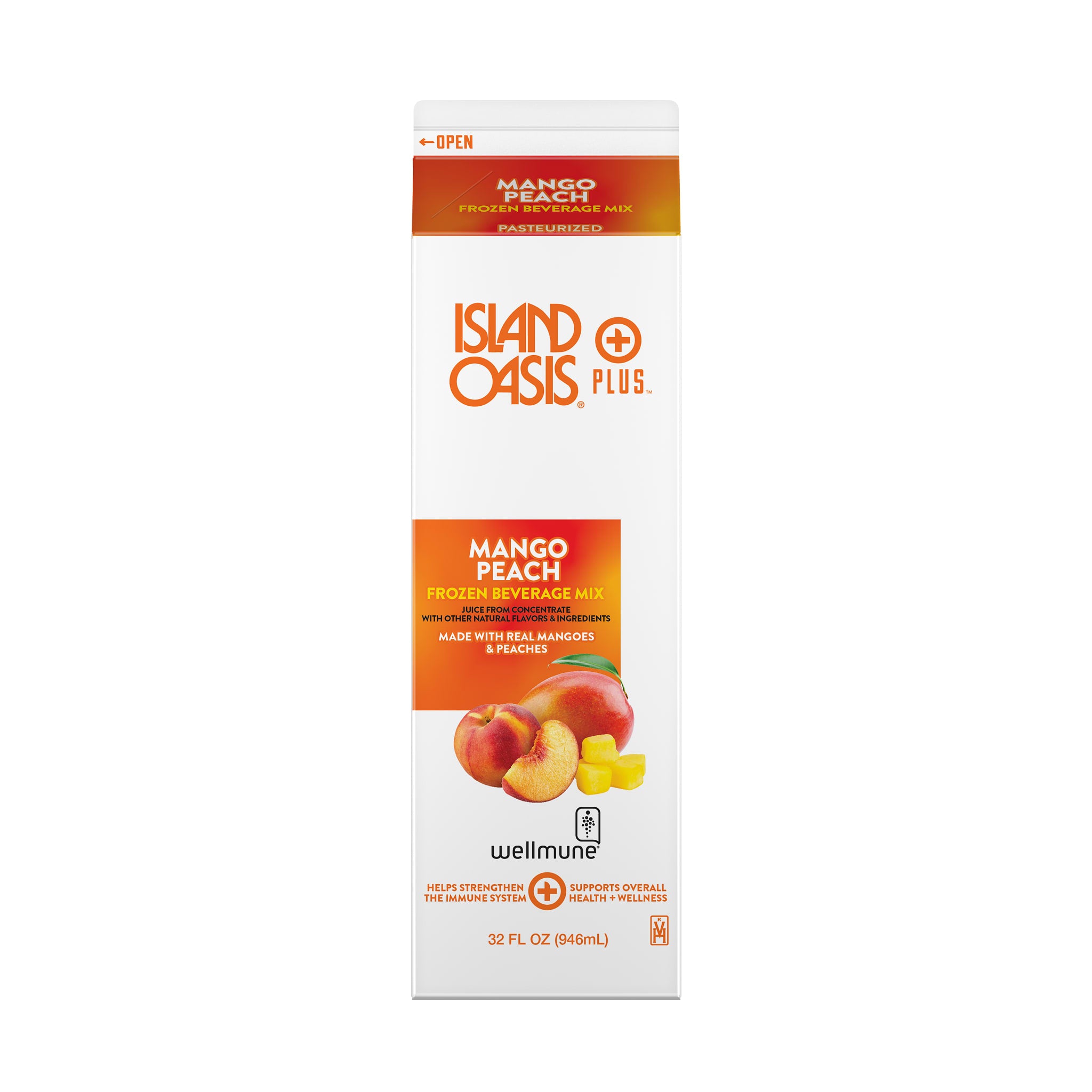 Plus Mango Peach Frozen
Beverage Mix