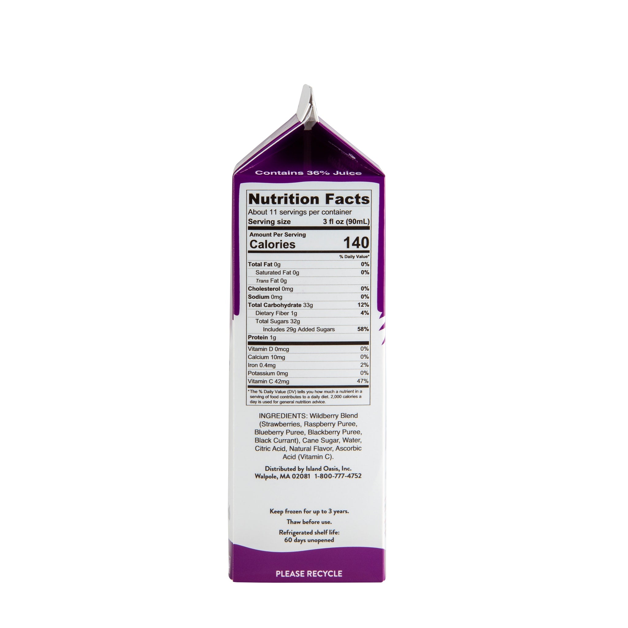 Island Oasis Wild Berry Frozen Beverage Mix