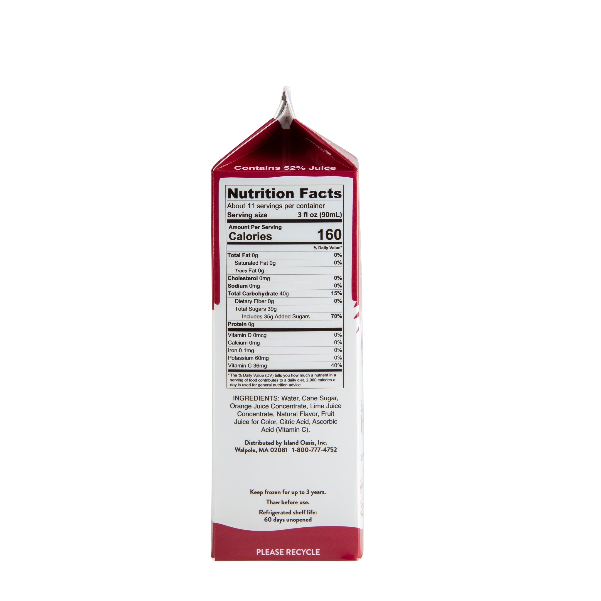 Hurricane Frozen Beverage Mix