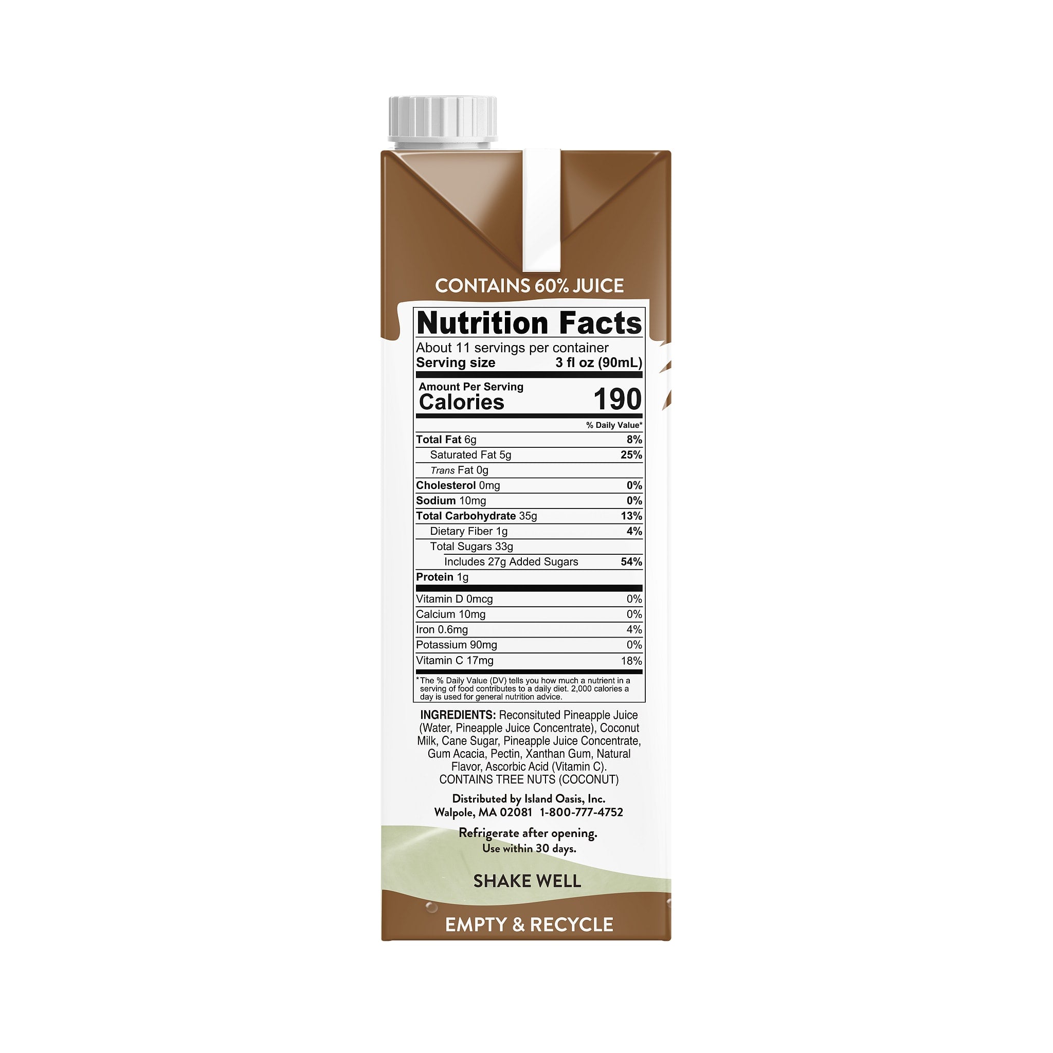 Pina Colada Beverage Mix