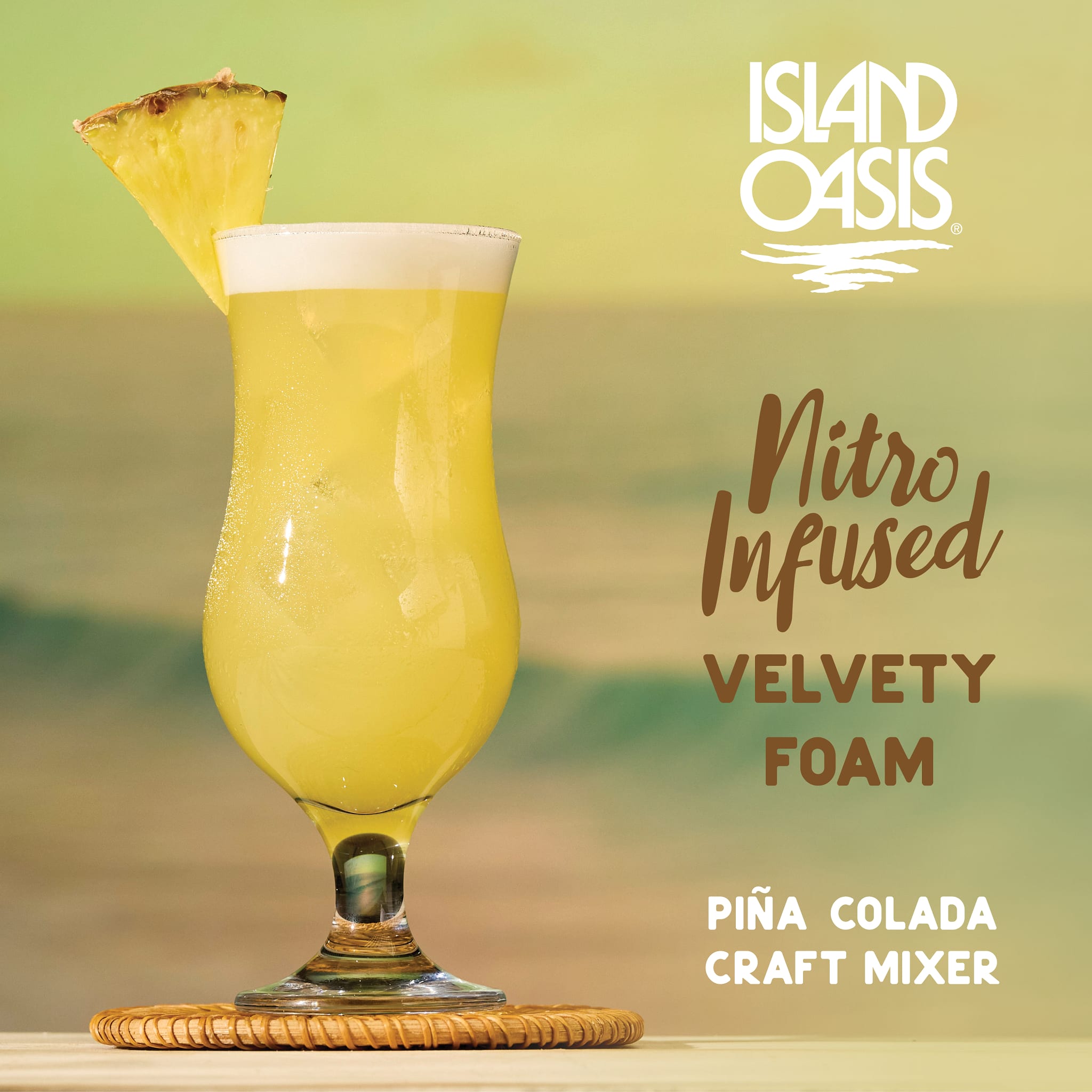 Nitro Infused Piña Colada Craft Mixer
