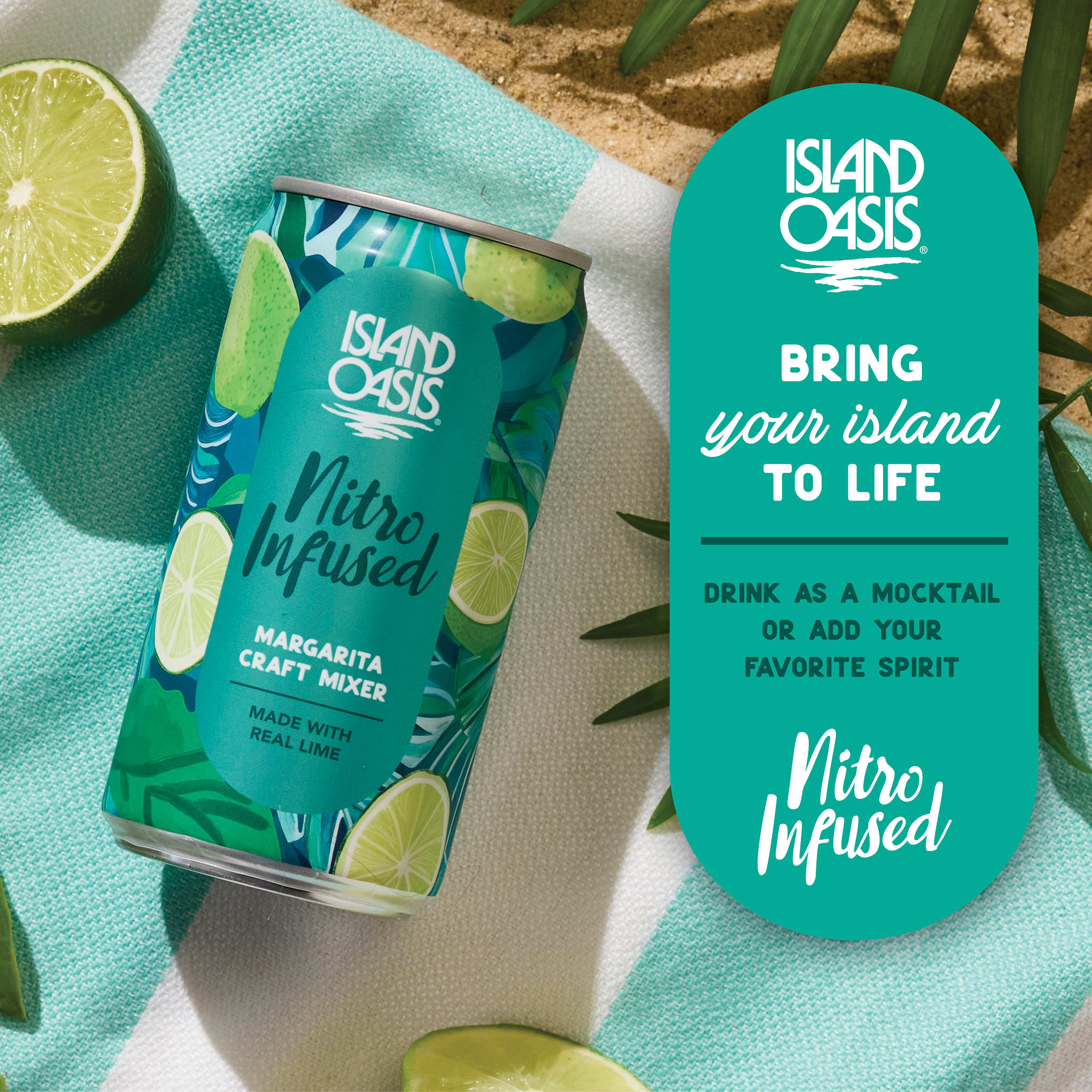 Island Oasis Nitro Infused Margarita Craft Mixer