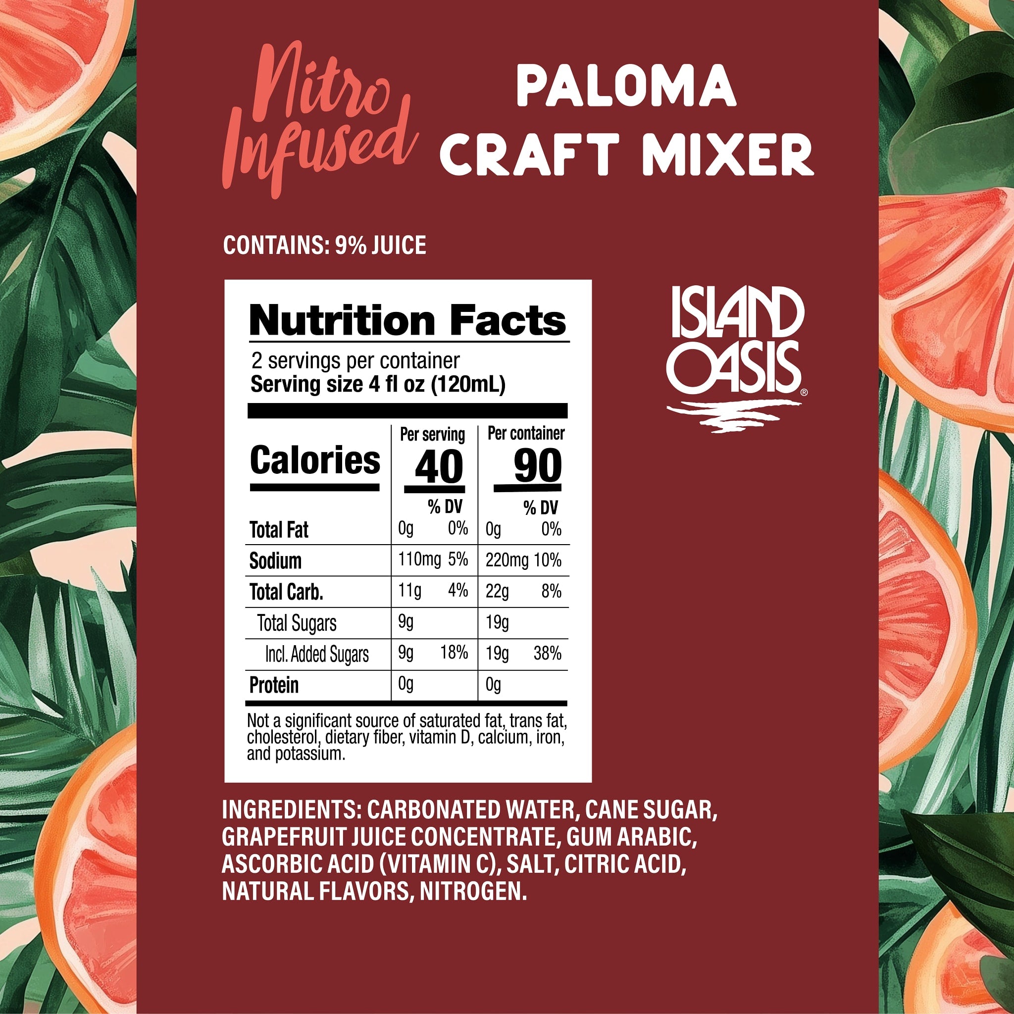 Nitro Infused Paloma Craft Mixer
