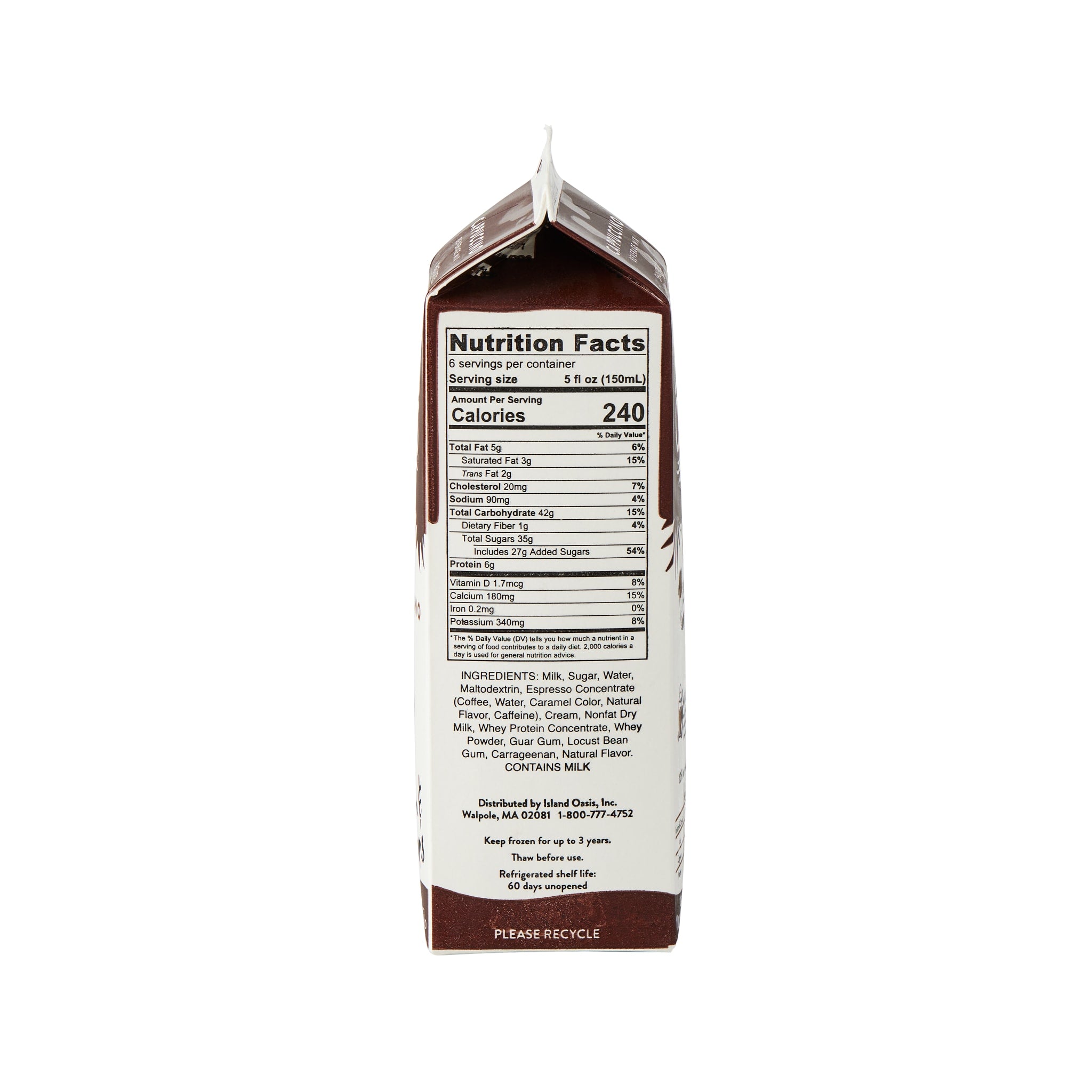 Cappuccino Frozen Beverage Mix
