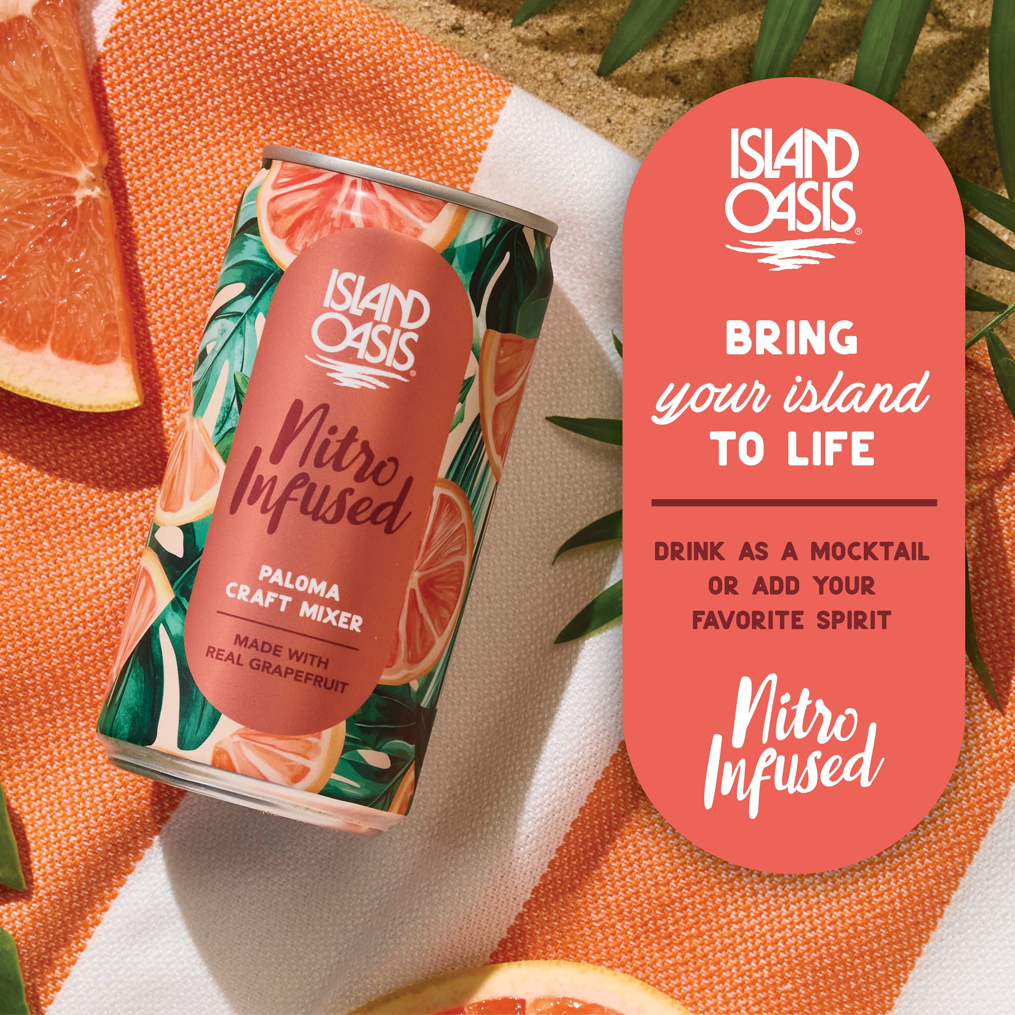 Nitro Infused Paloma Craft Mixer