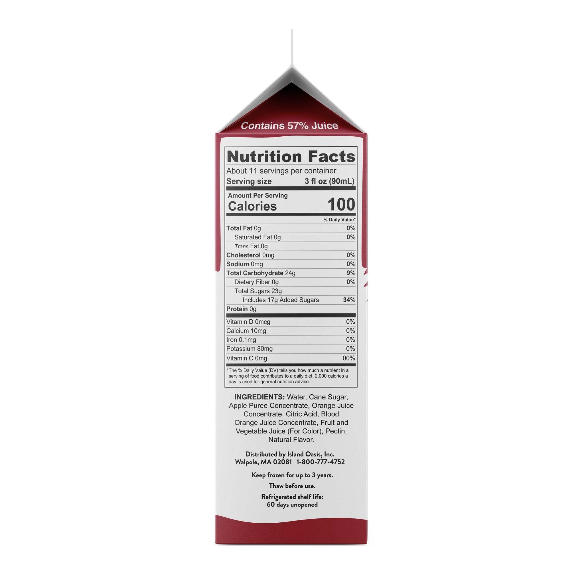 Blood Orange Frozen Beverage Mix